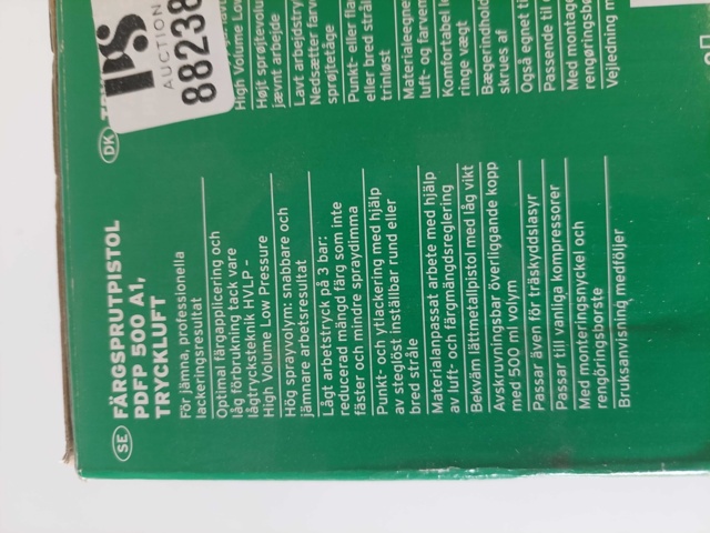 882388-4 Paint spray Compressed air Parkside
