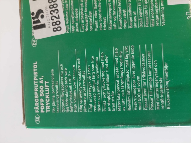 882388-5 Paint spray Compressed air Parkside