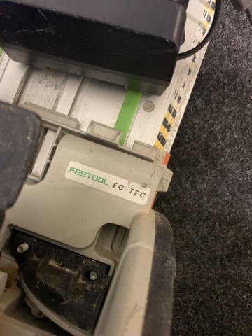 919419-3 Circular saw Festool HKC 55 EB + Cutting rail FSK 250 (Incl. Battery and charger)