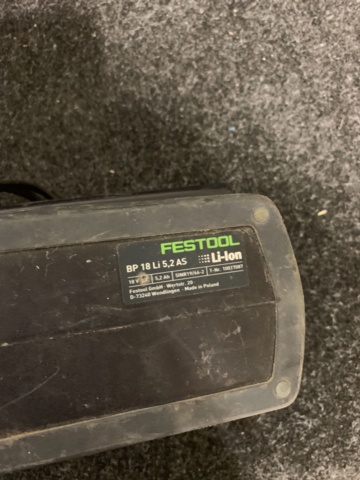 919419-5 Circular saw Festool HKC 55 EB + Cutting rail FSK 250 (Incl. Battery and charger)