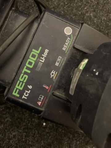 919419-6 Circular saw Festool HKC 55 EB + Cutting rail FSK 250 (Incl. Battery and charger)