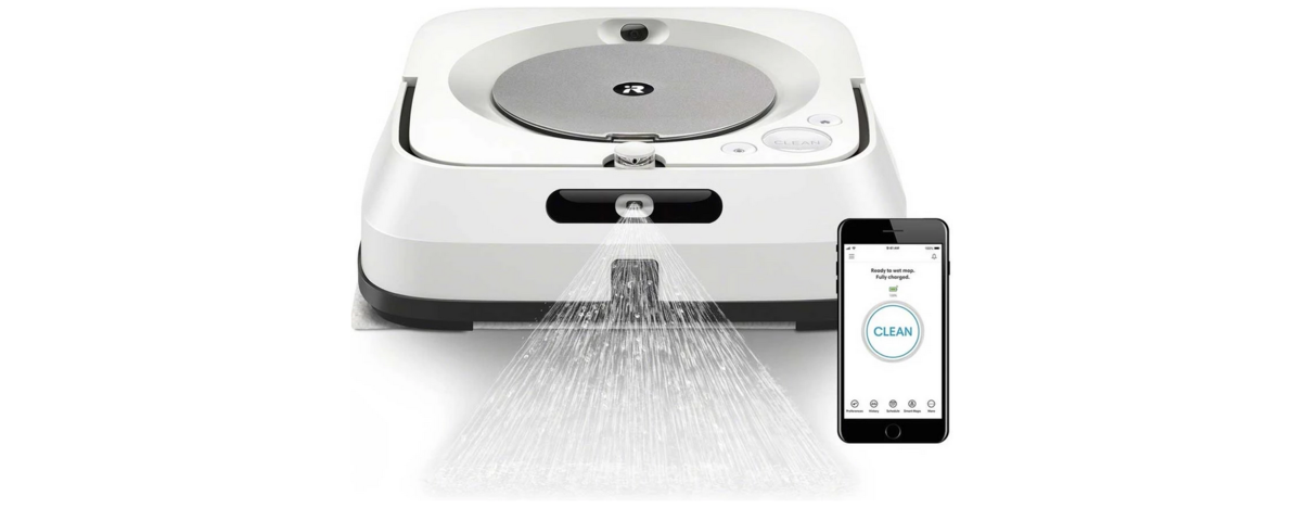 920014-1 WiFi-ansluten robotgolvmopp iRobot Braava M6134