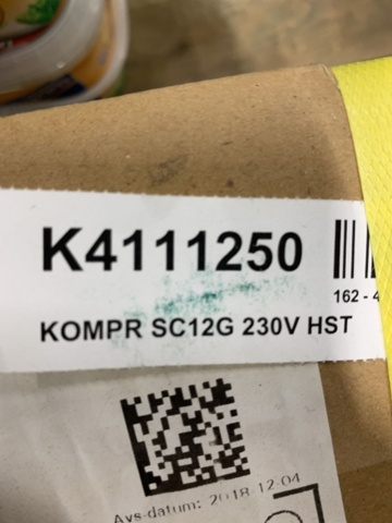 922203-2 Compressor SC12G HST