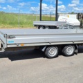 908956-1 Flatbed trailer Hapert with loading ramp Habert Azure H2