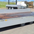 908956-7 Flatbed trailer Hapert with loading ramp Habert Azure H2