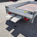908956-8 Flatbed trailer Hapert with loading ramp Habert Azure H2