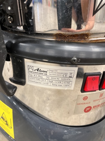 923762-2 Steam cleaner Alcon RA Plus