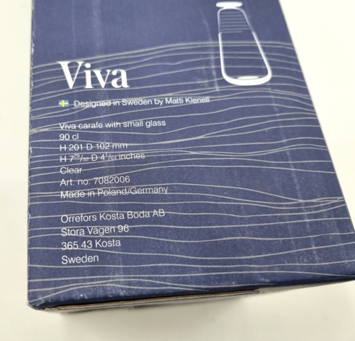 923949-6 2 Kosta Boda carafe - Shipping included