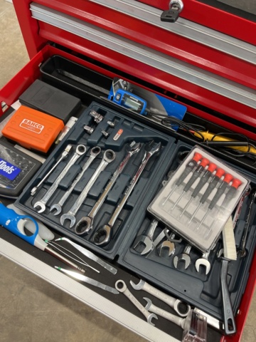 923836-5 Tool trolley Ampro incl content