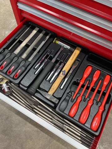 923836-7 Tool trolley Ampro incl content