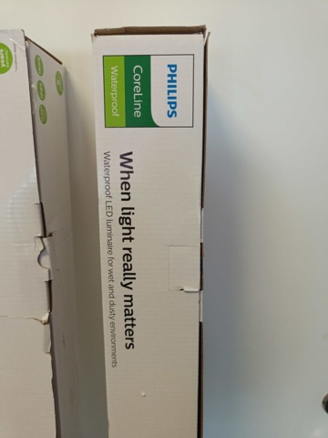 889145-3 LED luminaire Philips Coreline WT120C - Three pieces
