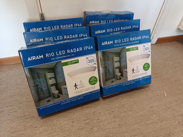 889148-1 Ceiling / Wall luminaire Rio Led 305 Radar - Six pieces