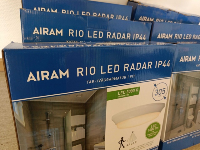 889148-5 Ceiling / Wall luminaire Rio Led 305 Radar - Six pieces