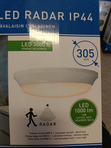 889148-7 Ceiling / Wall luminaire Rio Led 305 Radar - Six pieces