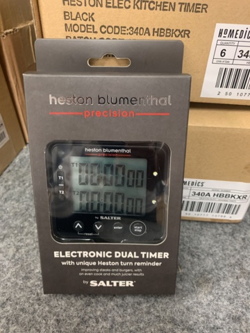 916663-6 Kitchen Electronics from Heston Blumenthal Salter