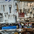 868446-3 Large collection with various hand tools & tools