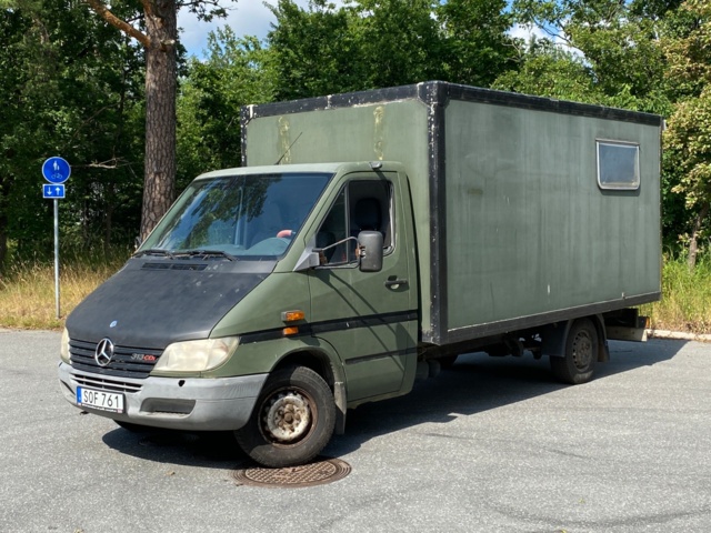 803995-1 Mercedes-Benz Sprinter 313 CDI Chassis Cab - 2001, Project car