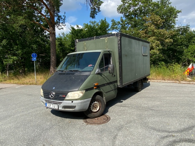 803995-3 Mercedes-Benz Sprinter 313 CDI Chassis Cab - 2001, Project car