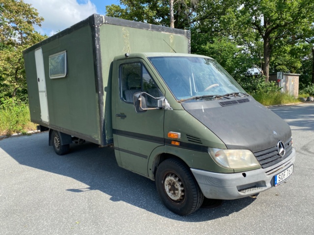 803995-9 Mercedes-Benz Sprinter 313 CDI Chassis Cab - 2001, Project car