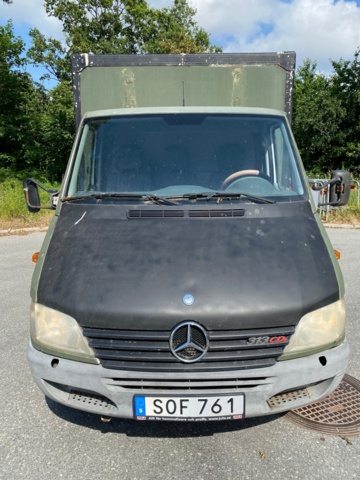 803995-10 Mercedes-Benz Sprinter 313 CDI Chassis Cab - 2001, Project car