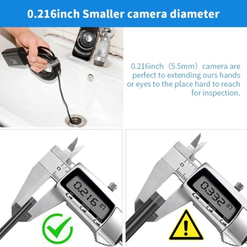 924729-2 Endoscope / inspection camera 5.5mm 1080P 6LED WiFi