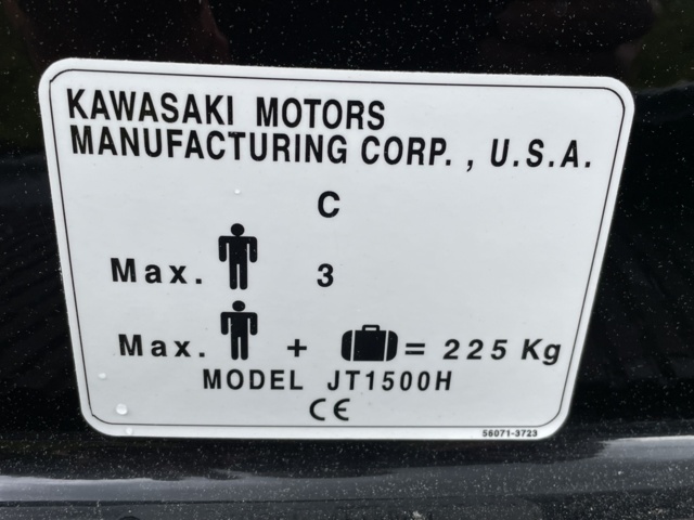 872279-25 Jetski Kawasaki ultra 300 X 2012