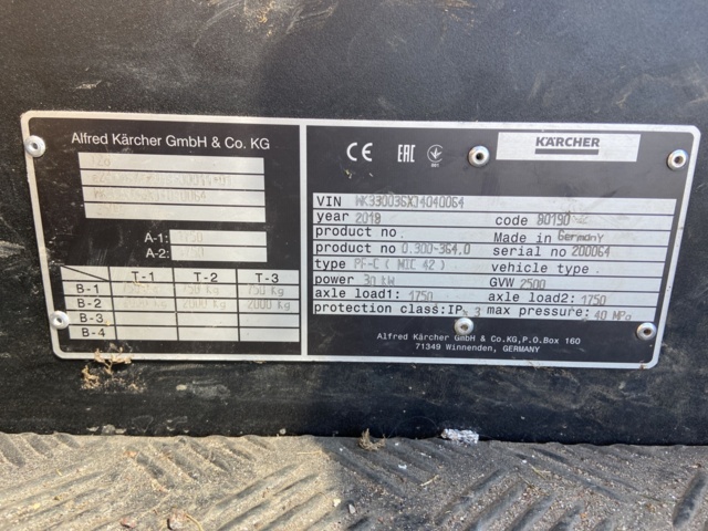 922284-64 Redskapsbärare Belos Transpro 4260 -2018 (endast 293 timmar)