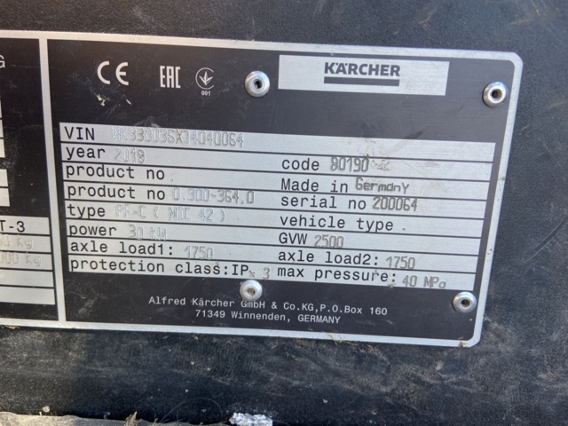 922284-65 Redskapsbärare Belos Transpro 4260 -2018 (endast 293 timmar)