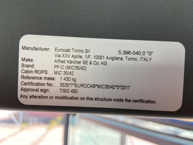 922284-69 Redskapsbärare Belos Transpro 4260 -2018 (endast 293 timmar)