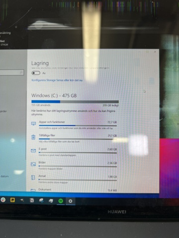 803734-2 Laptop, Huawei MateBook X Pro Signature Edition - Repair Object