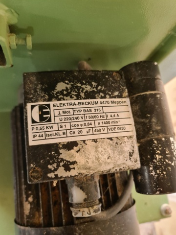 845936-10 Elektra Beckum band saw from Serva