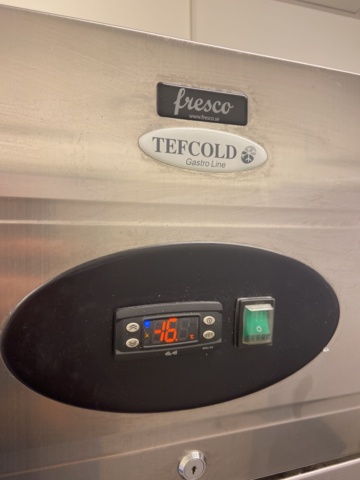 912538-2 Freezer TefcoldFreezer cabinet Tefcold RF710