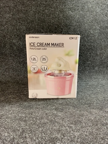 925418-2 Glass machine Andersson ICM 1.2 Pink / White