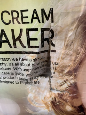 925418-3 Glass machine Andersson ICM 1.2 Pink / White