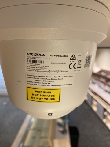 917227-8 CCTV Hard disk recorder with 5 cameras Hikvision