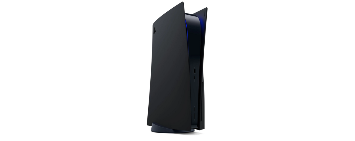 925441-1 Sony PS5 Standard Cover Midnight Black Console Case