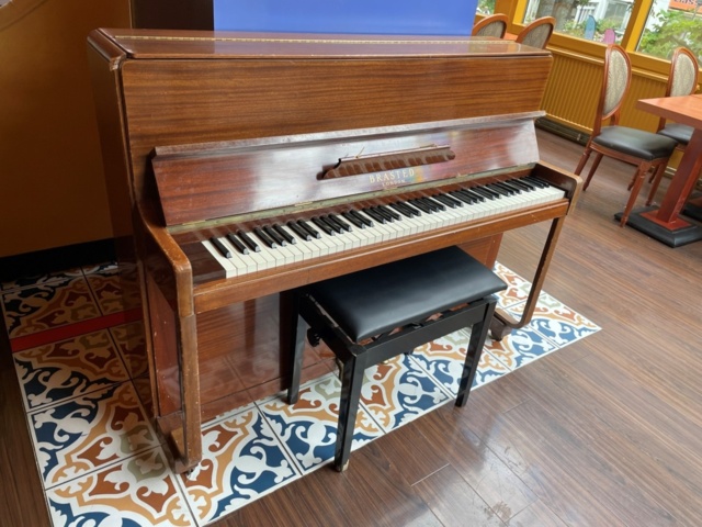 917220-1 Piano with stool Brasted London