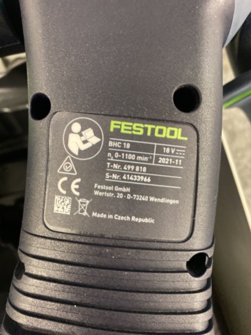 919509-7 Impact drill FESTOOL BHC 18