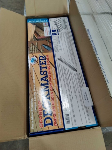 925595-4 Approx. 180 packages Angle fittings Grabber Deckmaster