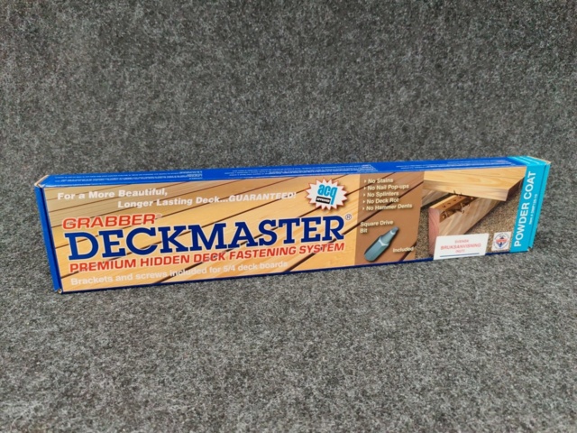 925595-1 Approx. 180 packages Angle fittings Grabber Deckmaster