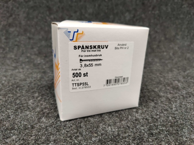 925613-1 Approx. 144,000 Chip screw 3.8x55 mm Arne Thuresson