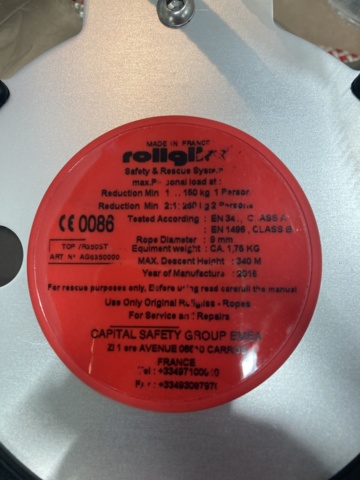 923919-4 Fall protection equipment Rollgliss Top R350ST