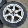 887523-2 4st Audi fälgar med sommardäck