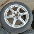 887523-4 4st Audi fälgar med sommardäck