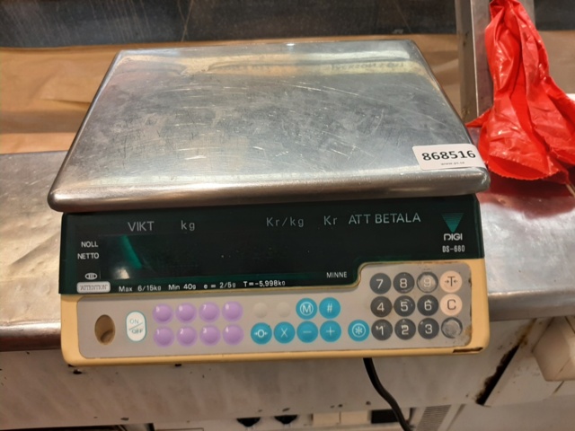 868516-2 Digital scale - Digi DS-680
