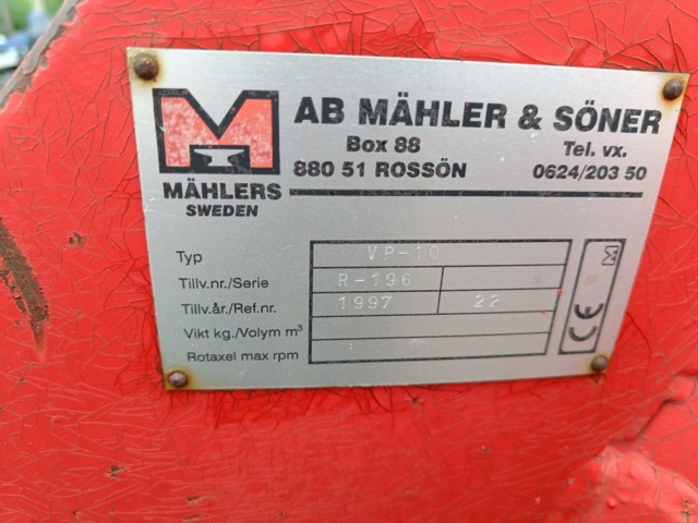 889177-16 Mählers point plow