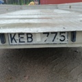 889182-24 Släpvagn BP Släp Typ Al 1500/2 - 1980
