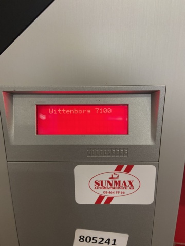 805241-3 Coffee machine wittenborg 7100