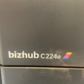805244-2 Multifunction printer - Konica Minolta BizHub c224e with finisher