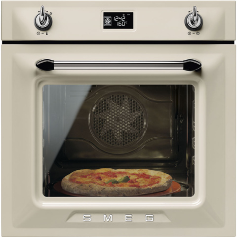 881618-1 Multifunction oven Pyrolys Creme 60cm SMEG SFP6925PPZE1